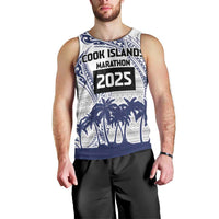 Cook Islands Marathon 2025-Pursuit in Paradise Men Tank Top Blue Color LT03 - Polynesian Pride
