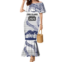 Cook Islands Marathon 2025-Pursuit in Paradise Mermaid Dress Blue Color
