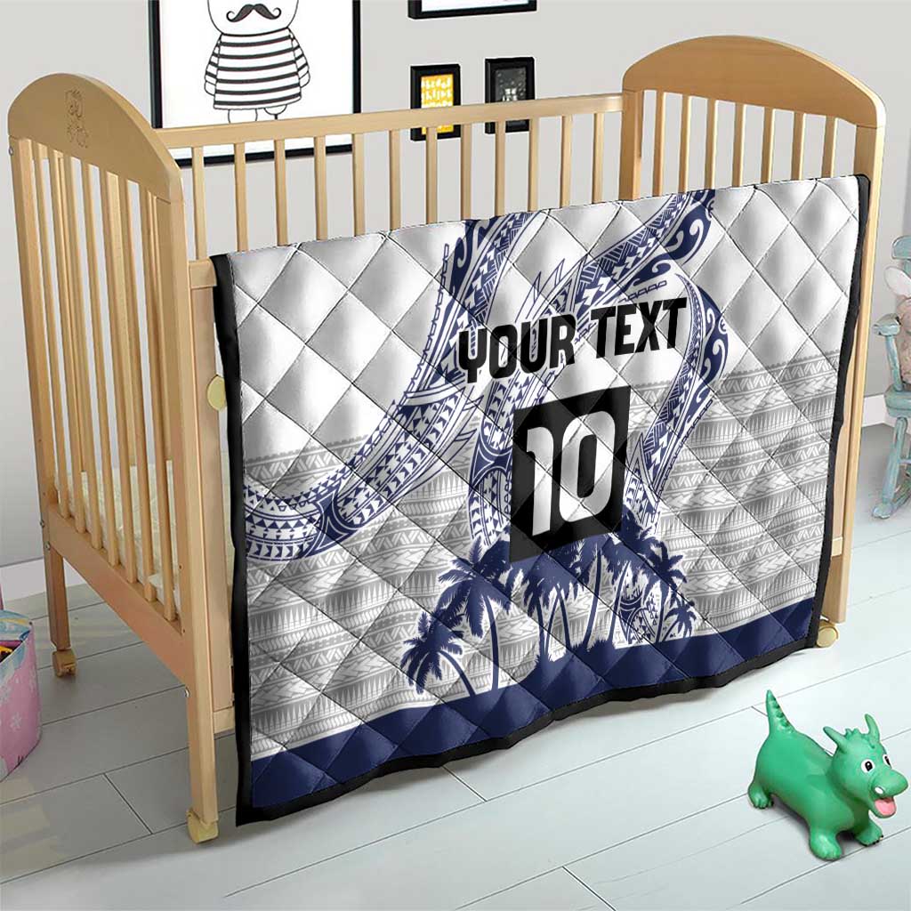 Cook Islands Marathon 2025-Pursuit in Paradise Quilt Blue Color