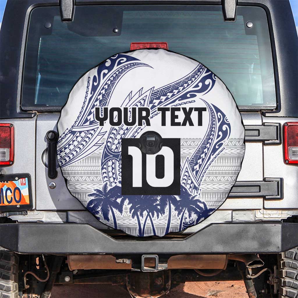 Cook Islands Marathon 2025-Pursuit in Paradise Spare Tire Cover Blue Color LT03 Blue - Polynesian Pride