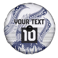 Cook Islands Marathon 2025-Pursuit in Paradise Spare Tire Cover Blue Color LT03 - Polynesian Pride