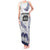 Cook Islands Marathon 2025-Pursuit in Paradise Tank Maxi Dress Blue Color