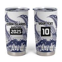 Cook Islands Marathon 2025-Pursuit in Paradise Tumbler Cup Blue Color LT03 Blue - Polynesian Pride