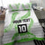 Cook Islands Marathon 2025-Pursuit in Paradise Bedding Set Green Color