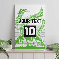 Cook Islands Marathon 2025-Pursuit in Paradise Canvas Wall Art Green Color LT03 - Polynesian Pride