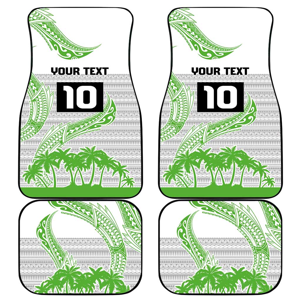 Cook Islands Marathon 2025-Pursuit in Paradise Car Mats Green Color LT03 - Polynesian Pride