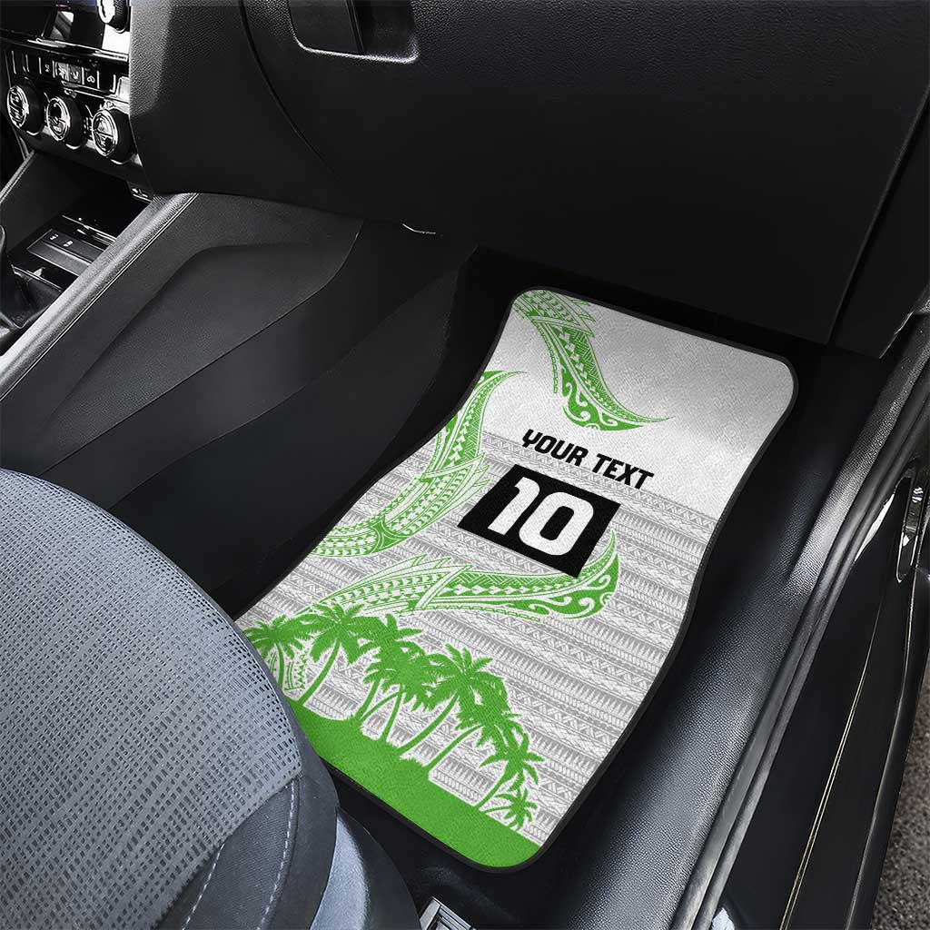 Cook Islands Marathon 2025-Pursuit in Paradise Car Mats Green Color LT03 - Polynesian Pride