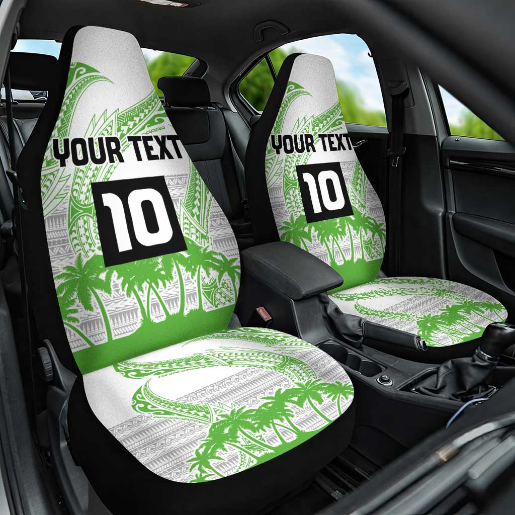 Cook Islands Marathon 2025-Pursuit in Paradise Car Seat Cover Green Color