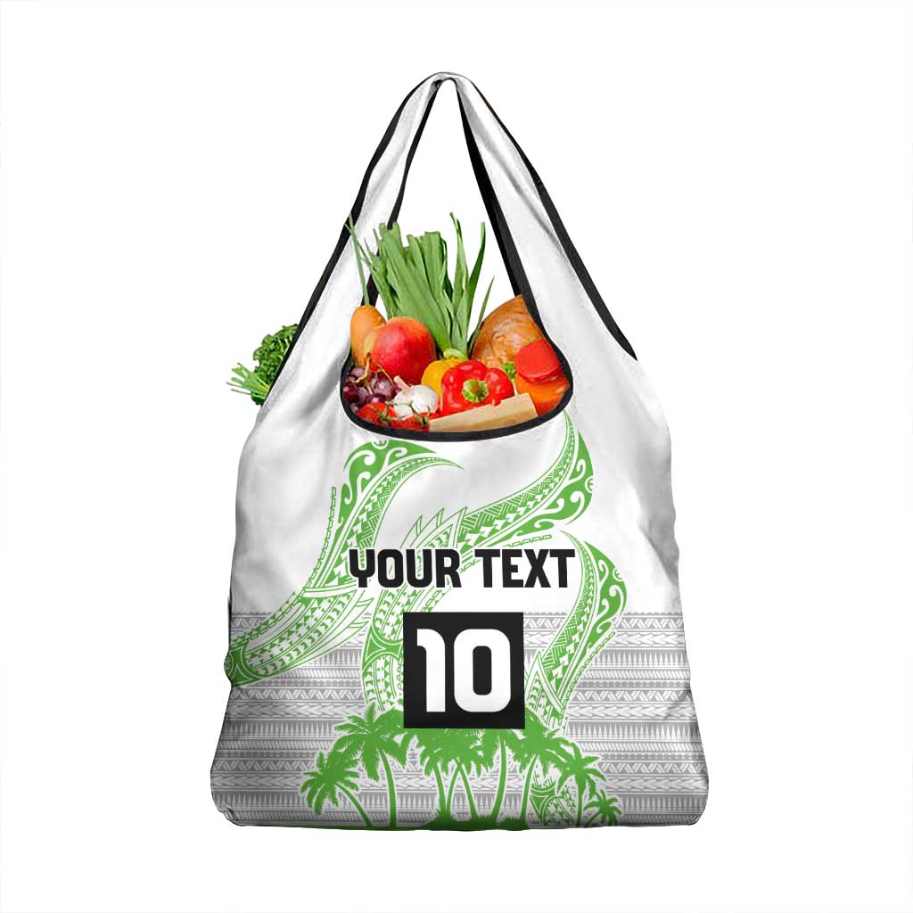 Cook Islands Marathon 2025-Pursuit in Paradise Grocery Bag Green Color LT03 1-pack One Size Green - Polynesian Pride