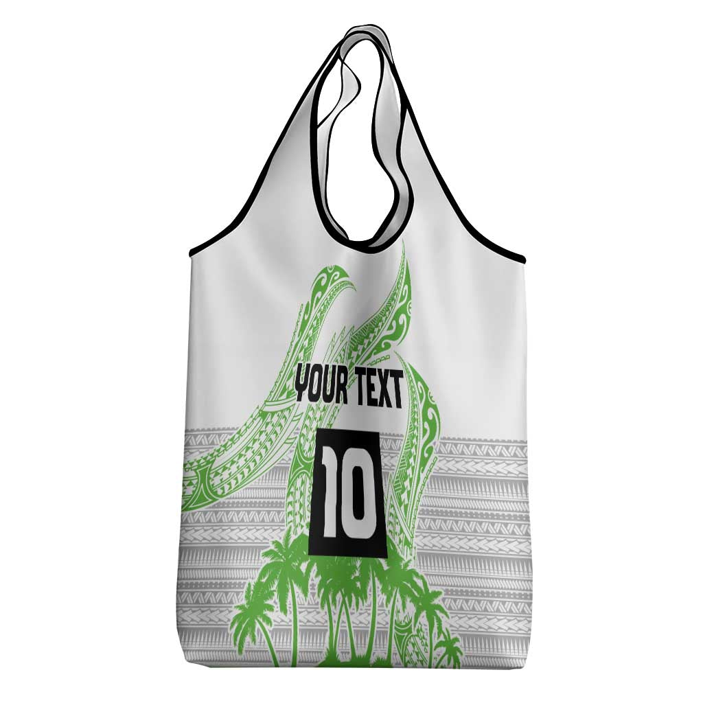 Cook Islands Marathon 2025-Pursuit in Paradise Grocery Bag Green Color LT03 - Polynesian Pride