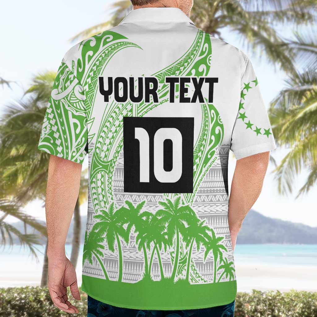 Cook Islands Marathon 2025-Pursuit in Paradise Hawaiian Shirt Green Color LT03 - Polynesian Pride