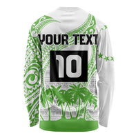 Cook Islands Marathon 2025-Pursuit in Paradise Long Sleeve Shirt Green Color LT03 - Polynesian Pride