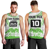 Cook Islands Marathon 2025-Pursuit in Paradise Men Tank Top Green Color LT03 - Polynesian Pride