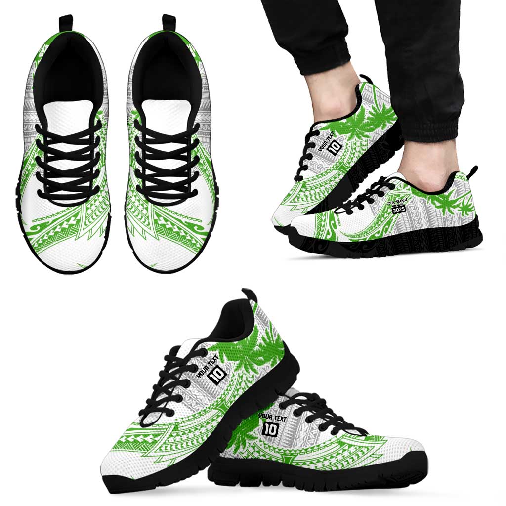 Cook Islands Marathon 2025-Pursuit in Paradise Sneakers Green Color