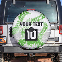 Cook Islands Marathon 2025-Pursuit in Paradise Spare Tire Cover Green Color LT03 Green - Polynesian Pride