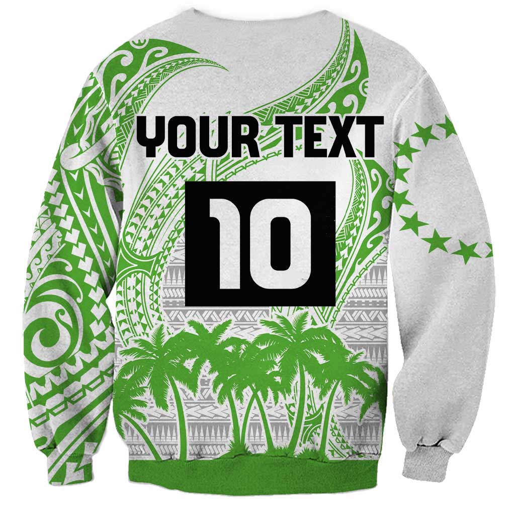 Cook Islands Marathon 2025-Pursuit in Paradise Sweatshirt Green Color LT03 - Polynesian Pride