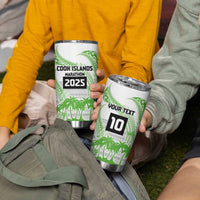 Cook Islands Marathon 2025-Pursuit in Paradise Tumbler Cup Green Color LT03 - Polynesian Pride