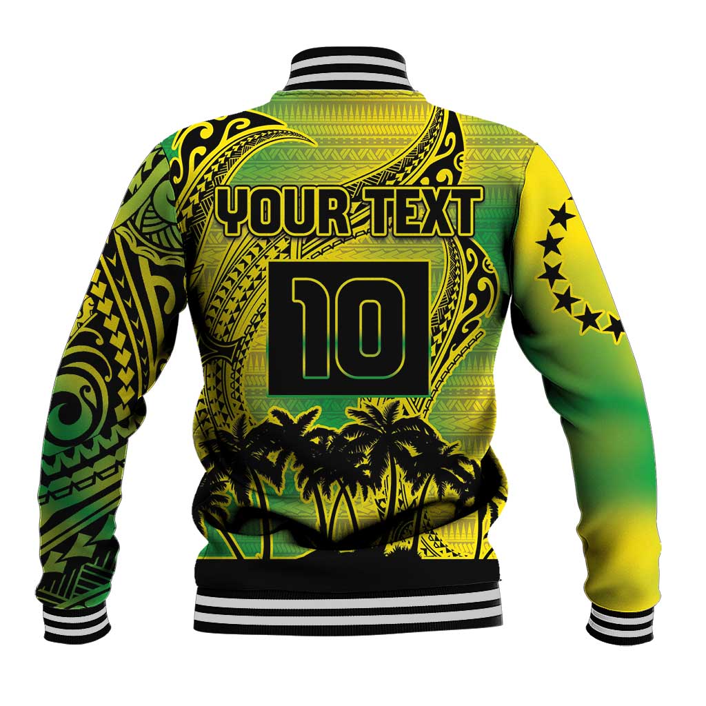 Cook Islands Marathon 2025-Pursuit in Paradise Baseball Jacket Special Edition LT03 - Polynesian Pride