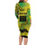 Cook Islands Marathon 2025-Pursuit in Paradise Family Matching Long Sleeve Bodycon Dress and Hawaiian Shirt Special Edition