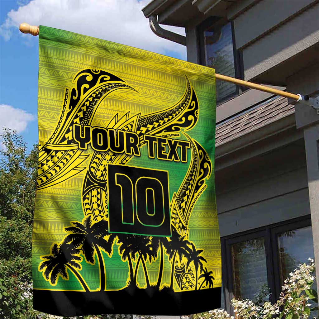 Cook Islands Marathon 2025-Pursuit in Paradise Garden Flag Special Edition LT03 - Polynesian Pride