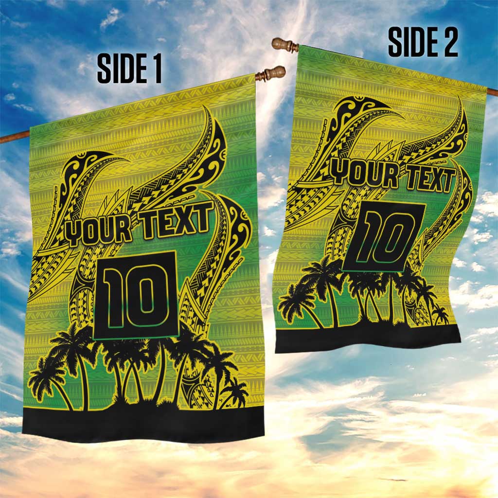 Cook Islands Marathon 2025-Pursuit in Paradise Garden Flag Special Edition LT03 - Polynesian Pride
