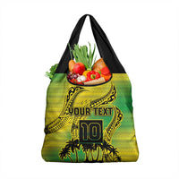 Cook Islands Marathon 2025-Pursuit in Paradise Grocery Bag Special Edition LT03 1-pack One Size Yellow-Green - Polynesian Pride