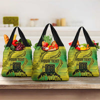 Cook Islands Marathon 2025-Pursuit in Paradise Grocery Bag Special Edition LT03 3-pack One Size Yellow-Green - Polynesian Pride