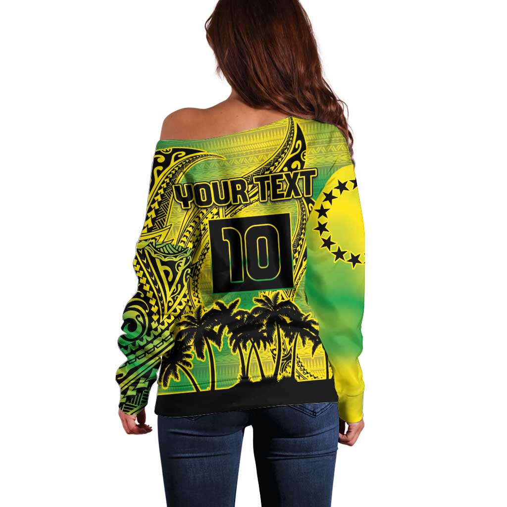 Cook Islands Marathon 2025-Pursuit in Paradise Off Shoulder Sweater Special Edition