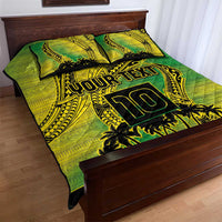Cook Islands Marathon 2025-Pursuit in Paradise Quilt Bed Set Special Edition LT03 - Polynesian Pride