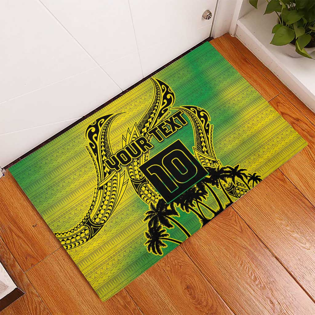 Cook Islands Marathon 2025-Pursuit in Paradise Rubber Doormat Special Edition LT03 - Polynesian Pride