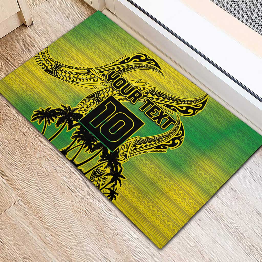 Cook Islands Marathon 2025-Pursuit in Paradise Rubber Doormat Special Edition LT03 - Polynesian Pride