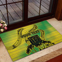 Cook Islands Marathon 2025-Pursuit in Paradise Rubber Doormat Special Edition LT03 - Polynesian Pride