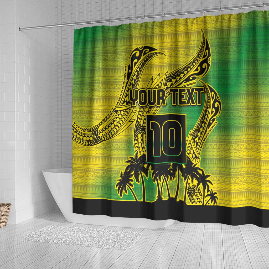 Cook Islands Marathon 2025-Pursuit in Paradise Shower Curtain Special Edition