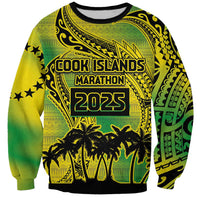 Cook Islands Marathon 2025-Pursuit in Paradise Sweatshirt Special Edition LT03 Unisex Yellow-Green - Polynesian Pride