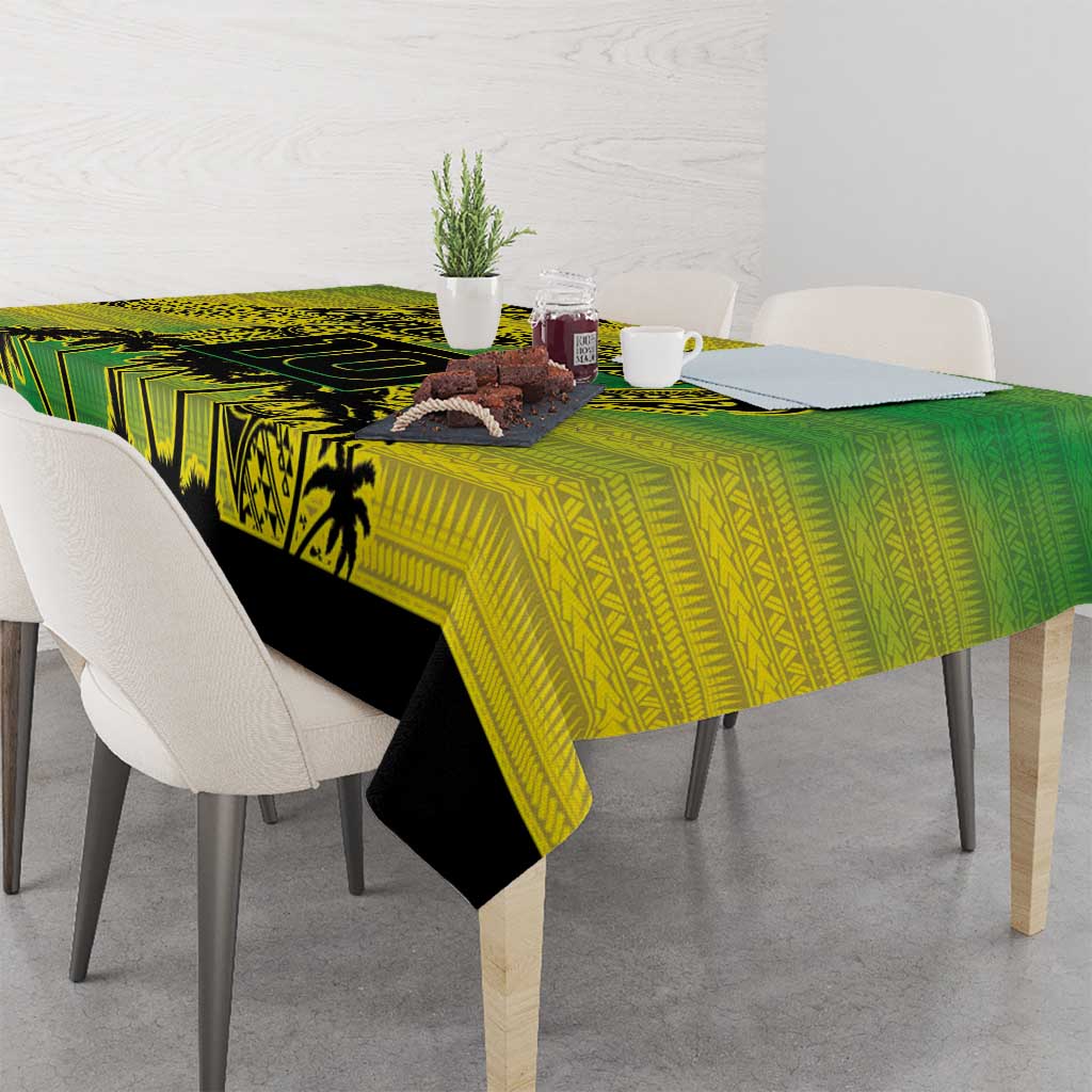 Cook Islands Marathon 2025-Pursuit in Paradise Tablecloth Special Edition LT03 - Polynesian Pride