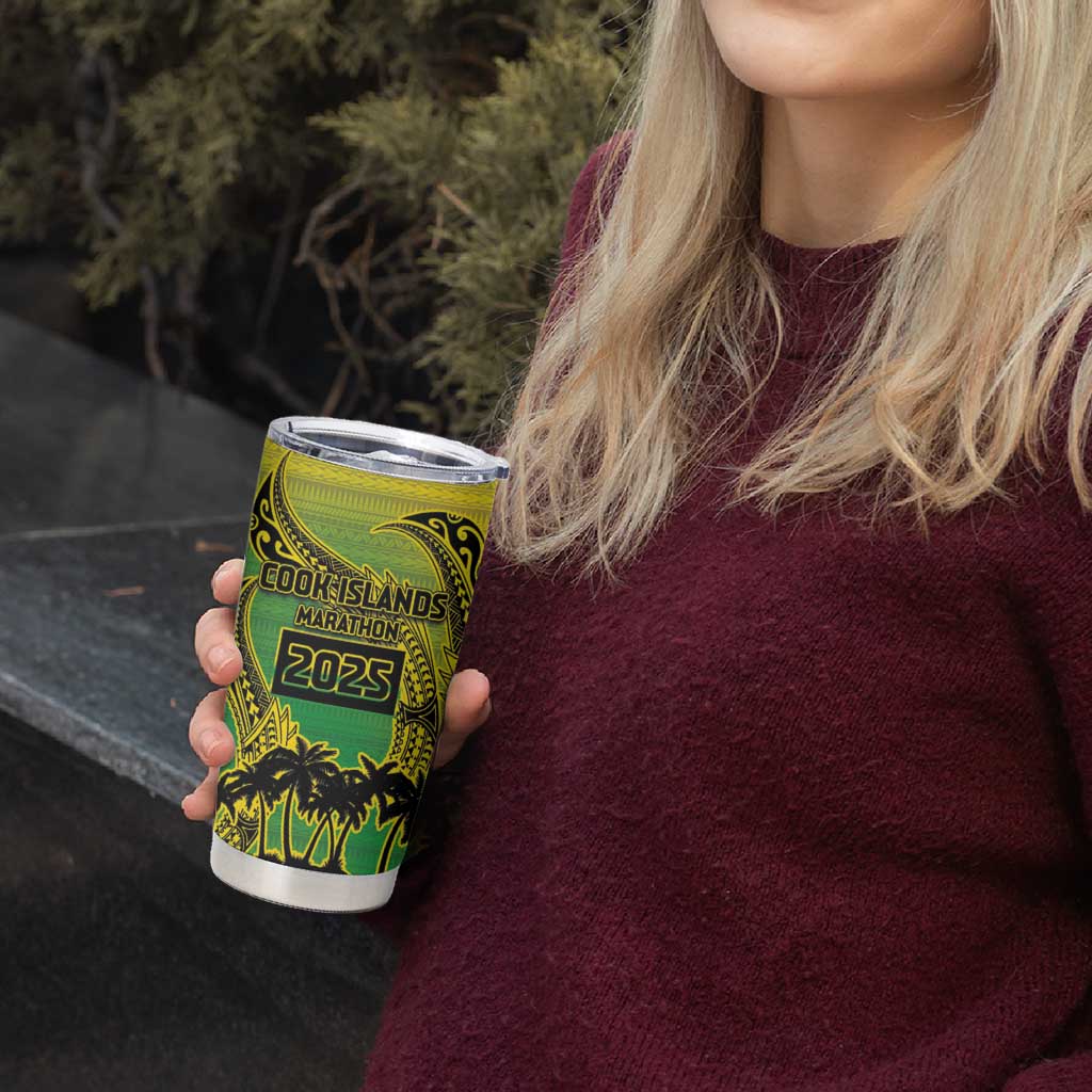 Cook Islands Marathon 2025-Pursuit in Paradise Tumbler Cup Special Edition LT03 - Polynesian Pride