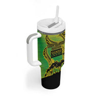 Cook Islands Marathon 2025-Pursuit in Paradise Tumbler With Handle Special Edition LT03 - Polynesian Pride