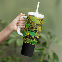 Cook Islands Marathon 2025-Pursuit in Paradise Tumbler With Handle Special Edition LT03 - Polynesian Pride