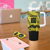 Cook Islands Marathon 2025-Pursuit in Paradise Tumbler With Handle Special Edition LT03 - Polynesian Pride