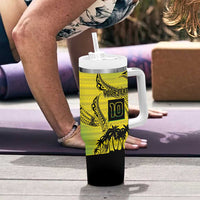 Cook Islands Marathon 2025-Pursuit in Paradise Tumbler With Handle Special Edition LT03 - Polynesian Pride