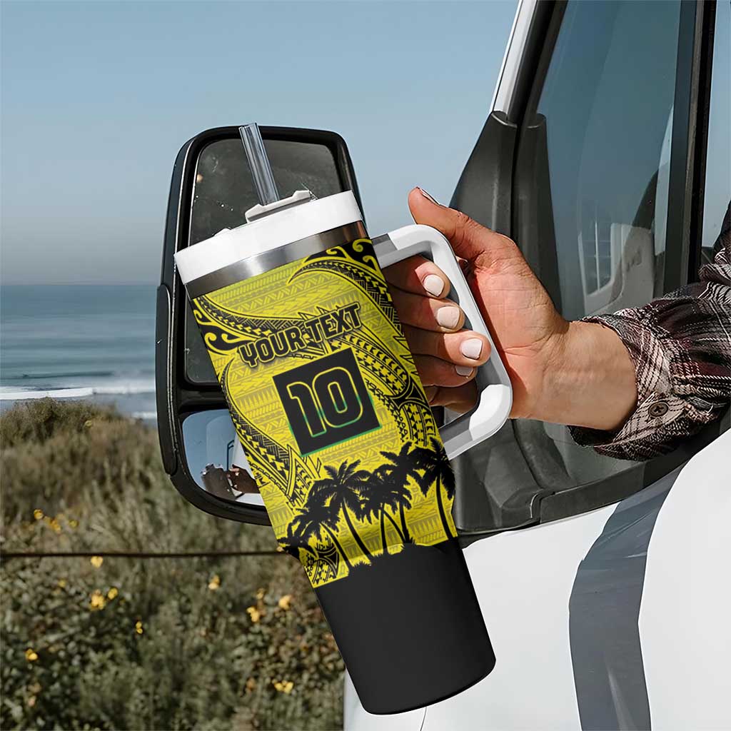 Cook Islands Marathon 2025-Pursuit in Paradise Tumbler With Handle Special Edition LT03 - Polynesian Pride