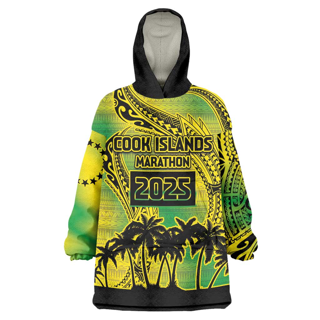 Cook Islands Marathon 2025-Pursuit in Paradise Wearable Blanket Hoodie Special Edition