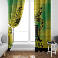 Cook Islands Marathon 2025-Pursuit in Paradise Window Curtain Special Edition LT03 - Polynesian Pride