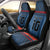 Custom Toa Samoa Rugby Car Seat Cover Samoan Warrior Ula Fala Tribal Pattern