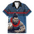 Custom Toa Samoa Rugby Family Matching Mermaid Dress and Hawaiian Shirt Samoan Warrior Ula Fala Tribal Pattern LT03