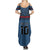 Custom Toa Samoa Rugby Family Matching Summer Maxi Dress and Hawaiian Shirt Samoan Warrior Ula Fala Tribal Pattern LT03