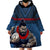 Custom Toa Samoa Rugby Wearable Blanket Hoodie Samoan Warrior Ula Fala Tribal Pattern LT03