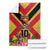 Custom Papua New Guinea Rugby Blanket Bird of Paradise and Hibiscus Polynesian Pattern Yellow Color