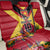 Custom Papua New Guinea Rugby Back Car Seat Cover Bird of Paradise and Hibiscus Polynesian Pattern Red Color LT03