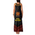 Papua New Guinea Bird-of-Paradise Family Matching Tank Maxi Dress and Hawaiian Shirt Coat of Arms and Tribal Patterns LT03 - Polynesian Pride